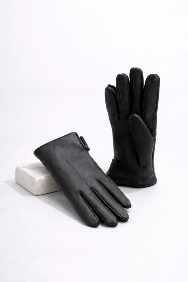 Guantes de Cuero de Cabra Polar