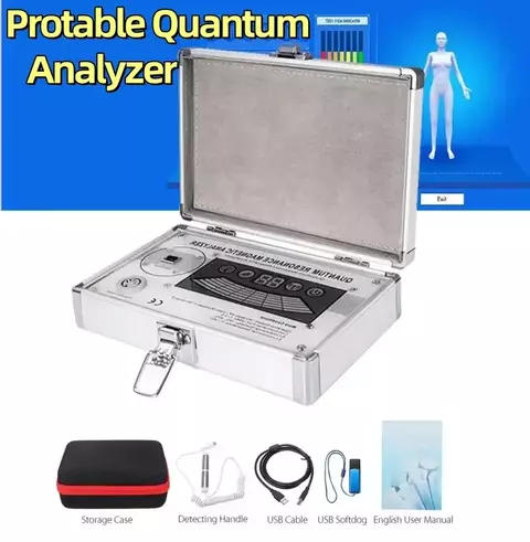 Mais novo analisador de saúde de ressonância magnética quantum ?kurs, nova ve