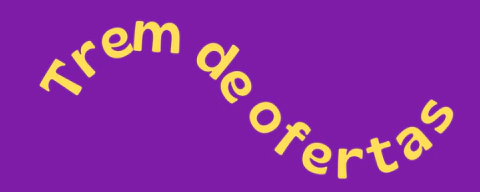 Trem de ofertas