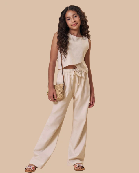 Conjunto Cropped e Calça - Lilimoon