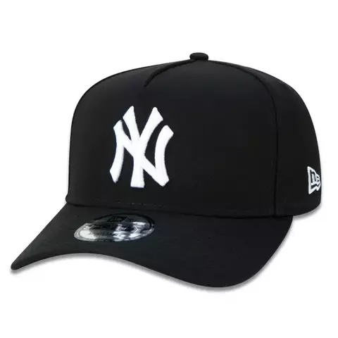 Boné New Era yankees preto ny branco
