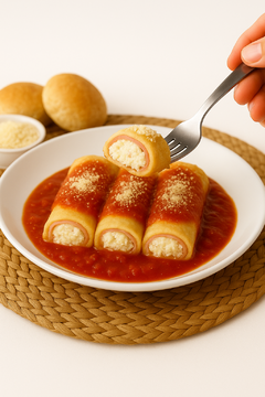 Canelones con Salsa Listos para el Horno (x 6u.) - Santa Online