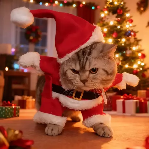 Trajes de natal para animais de estimação - comprar online