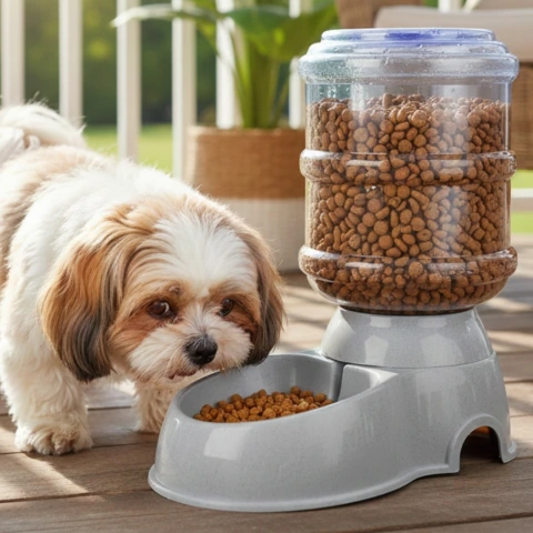Comedouro e Bebedouro Galão Automático para pets - Cães e Gatos 3,8L