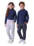 Blusa Térmica Infantil Peluciada Marinho