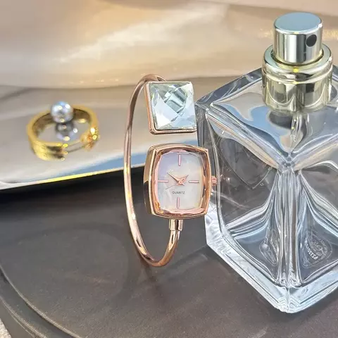 Pulseira Feminina de Diamantes Transfronteiriça - Elegância e Luxo