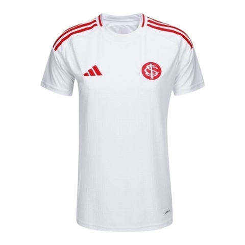 Camisa Internacional II 25/26 - Torcedor Adidas Feminina - Branca com detalhes em vermelho