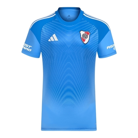 Camisa River Plate Goleiro 25/26 - Torcedor Adidas Masculina - Azul