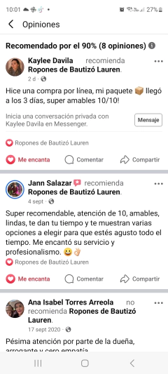 Testimonio de Ropones Lauren