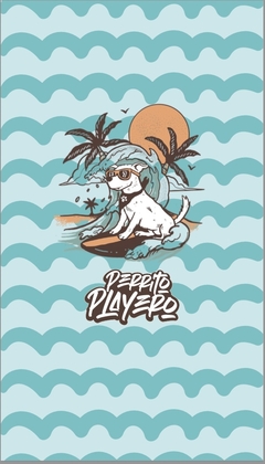 Toalla Playera Perrito - comprar en línea