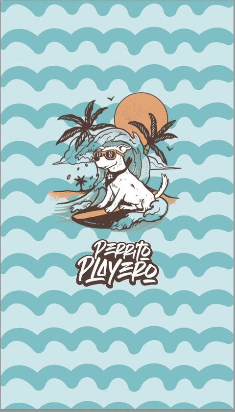 Toalla Playera Perrito - comprar en línea