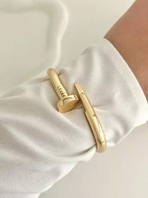 Bracelete Clavo Gold G