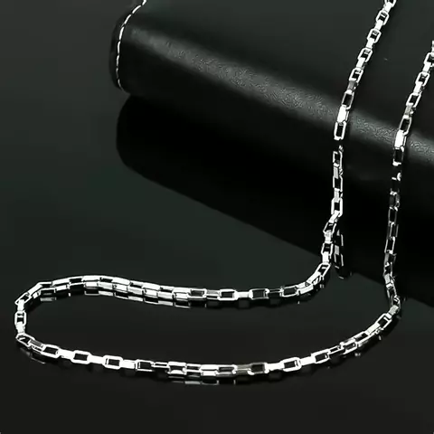 Corrente Fina Tijolinho – Aço Inox - comprar online