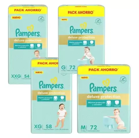 Pampers deluxe protection