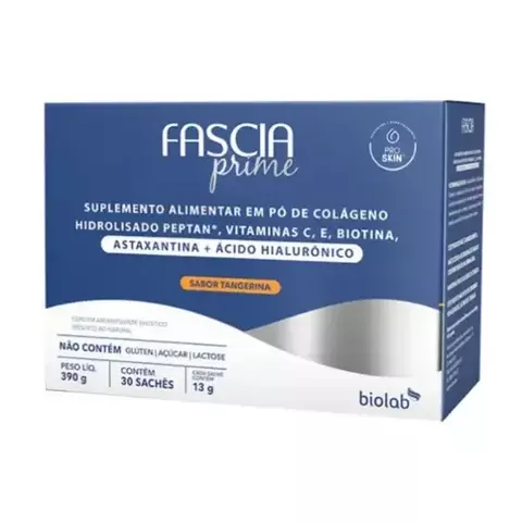 Fascia Prime Sabor Tangerina Com 30 Sachês - comprar online