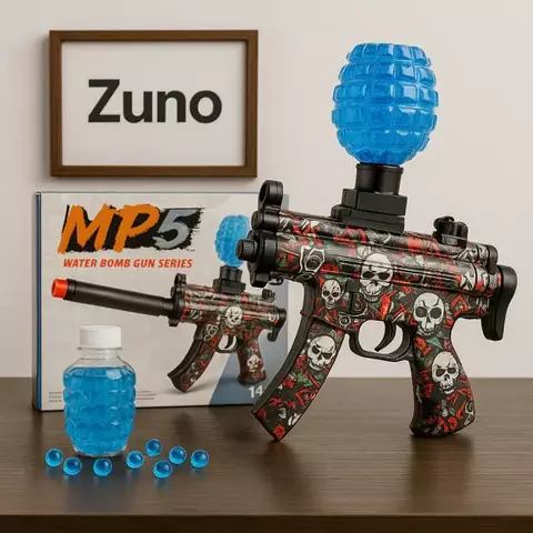 ametralladora hidrogel con laser y accesorios - comprar online