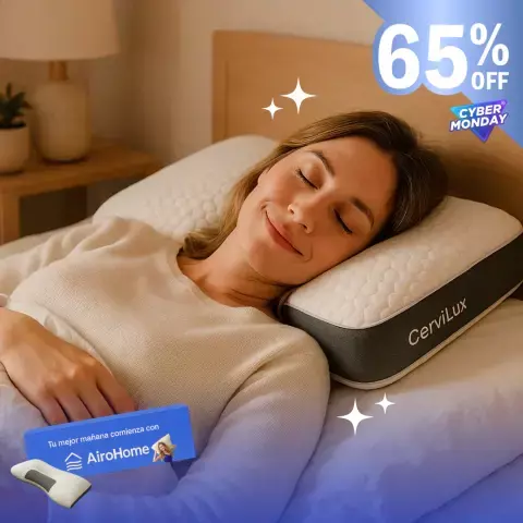 Cervilux™ - Almohada Destensadora Cervical - comprar online
