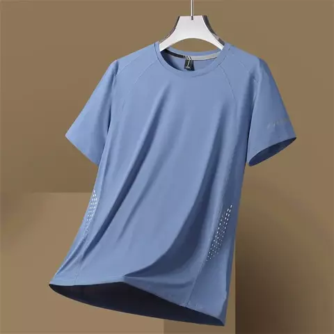 seda camisetas masculinas de alta qualidade manga curta - comprar online