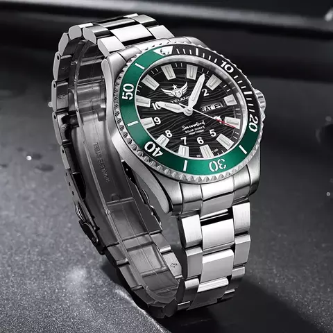 Relógio Yelang Eco-Drive Impermeável Profissional - comprar online