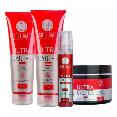 Kit Ultra Cauter com Finalizador Soul Hair
