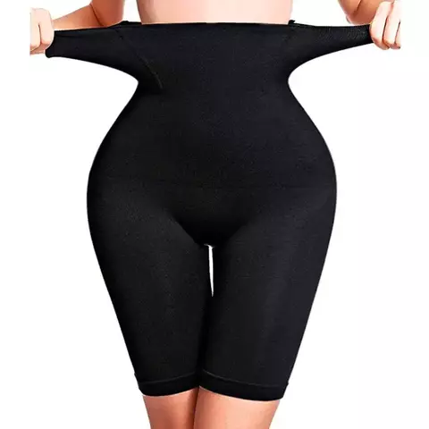 Calças modeladoras femininas de cintura alta, ângulo plano, pós-parto, nádegas, levantamento do corpo, shorts finos, treinador de cintura