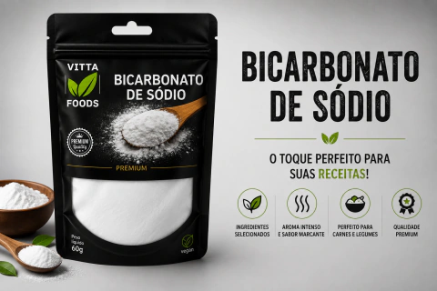 BICARBONATO DE SÓDIO PREMIUM 60g
