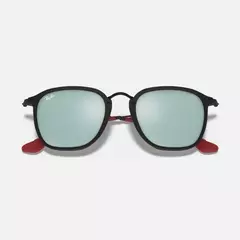 Ferreri Round Fleck Negro plateado Espejado - RB 2448NM - comprar online
