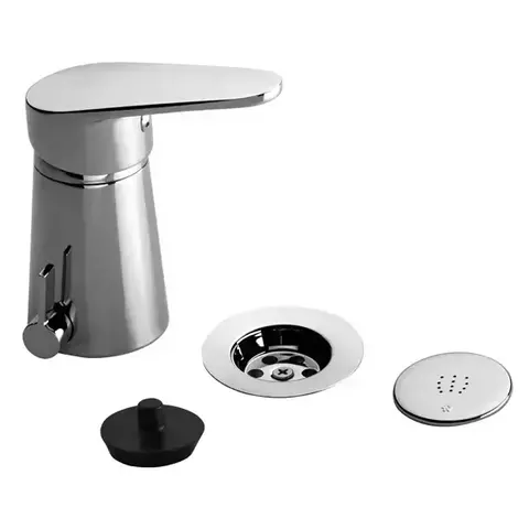 Grifería De Bidet Fv M4 Compacta 0189/m4-cr Acabado Brillante Color Plateado - comprar online