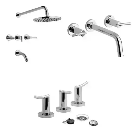 Fv Libby Ducha Con Transferencia, Lavatorio De Pared Y Bidet - comprar online