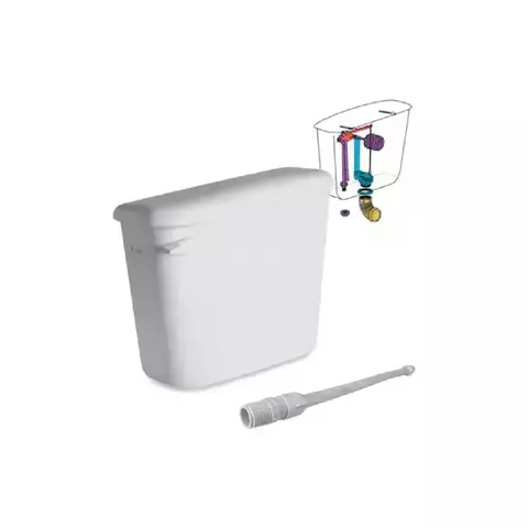 Mochila Para Inodoro Deposito Baño Colgar Ferrum Andina - comprar online