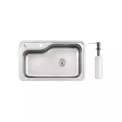 Bacha Cocina Mi Pileta 802 E Svelta + Dosificador Lujo - comprar online