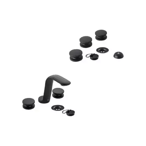 Grifería Fv Nueva 44 Negra Lavatorio Bidet - comprar online