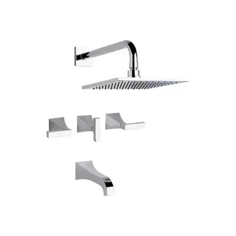 Griferia Fv Urbano Lever Ducha De Embutir 0103/h3l Acabado Brillante Color Cromo - comprar online