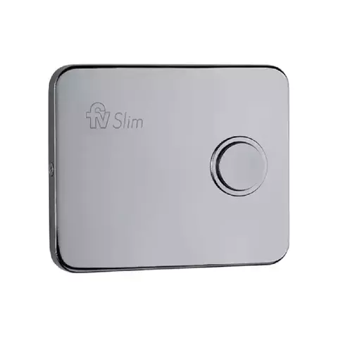 Tapa Fv Slim Con Botón Para Válvula Extra Chata 0378.02 Baño - comprar online