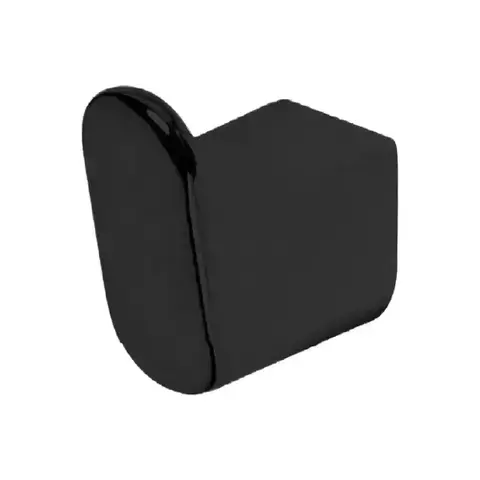 Percha Peirano Metálica Negro - Accesorio Baño Soria Black - comprar online