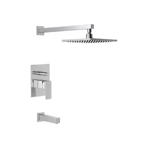 Griferia Fv Dominic New Monocomando Lavatorio Bajo Ducha - comprar online