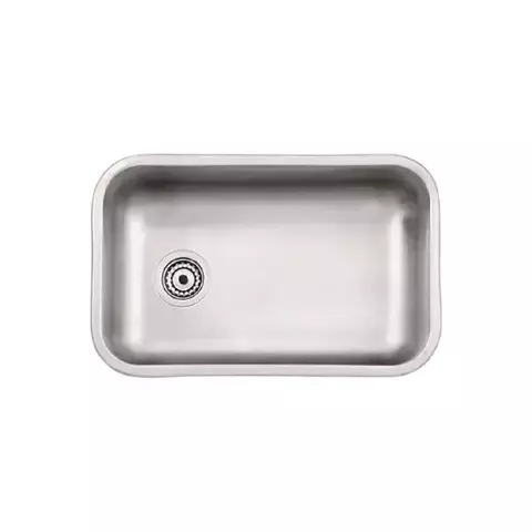 Bachas Cocina Mi Pileta 410p Acero Inoxidable 60x37x24 Color Plateado - comprar online