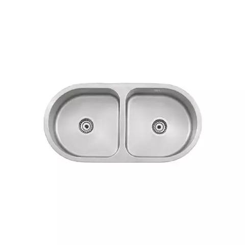 Bacha Acero Inoxidable Mi Pileta Bajo Mesada Doble 501 - comprar online