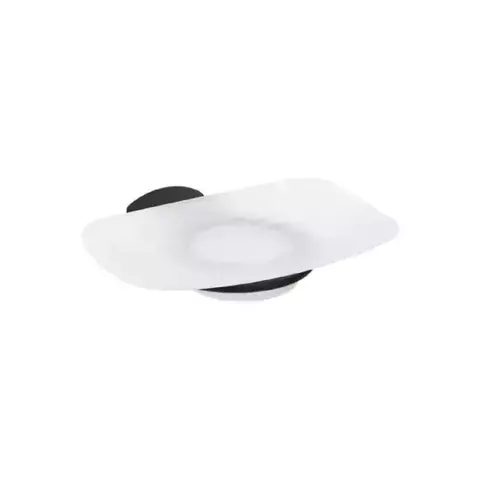 Accesorio Baño Fv Jabonera Epuyén Negro Mate P - comprar online