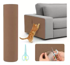 Rascador Autoadhesivo Sillón Alfombra Para Gatos 100x50 Cm