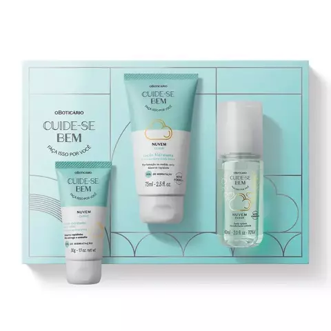 Mini Kit Presente Cuide-se Bem Nuvem