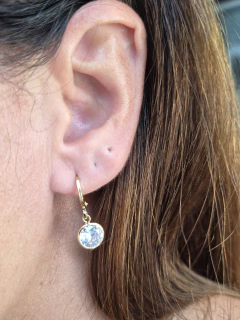 ARGOLINHA DE ENCAIXE COM PONTO DE LUZ ZIRCONIA REDONDINHO - loja online