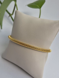 PULSEIRA MALHA REDONDA TRABALHADA 4MM na internet
