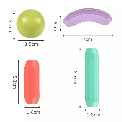 Blocos Magnéticos Infantis 3D – Jogo Educativo de Construção Montessori