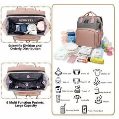 NinhoPrático - Mochila Maternidade com Berço Portátil 2 em 1 na internet