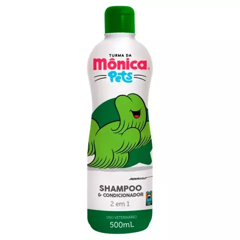 Shampoo e Condicionador Cães Gatos Turma da Mônica 500ml