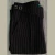PANTALON GURKHA NEGRO RAYADO - 2 BOTONES - REGULABLE - AMOS