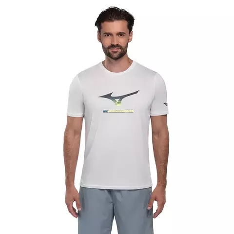 Camiseta de Treino Masculina Mizuno Energy Stamp
