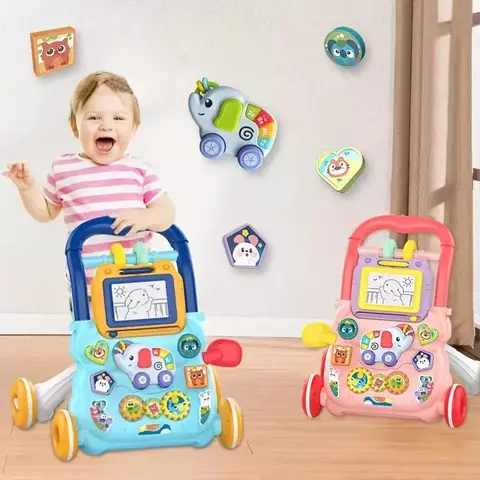 Andador Empurrador (Baby Walker) com Atividades Musicais