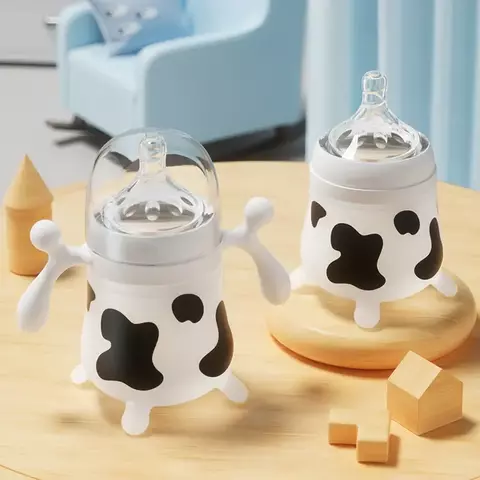 Mamadeira de Silicone Mamijoy (150/250ml): Transição Suave e Segura